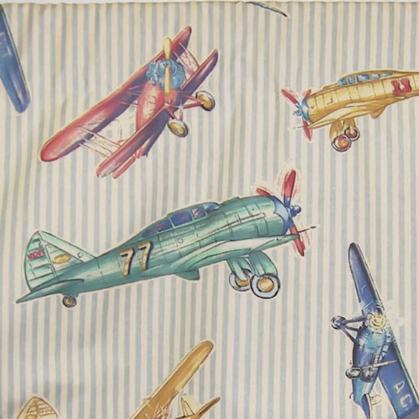 RLF Home Air Show Cornice 100% Cotton with Fully Lined 3 Rod Pocket Valnance for Windows 50 x 17 Antique - 图片 4