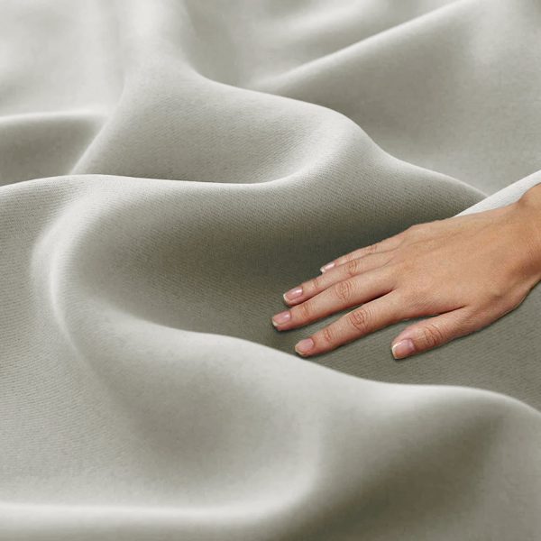 Cream Thermal Blackout Eyelet Curtains - 图片 3