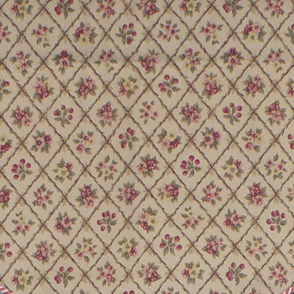RLF Home Petite Corded Cornice 100% Cotton with Fully Lined 3 Rod Pocket Valnance for Windows 50 x 17 Harvest - 图片 4