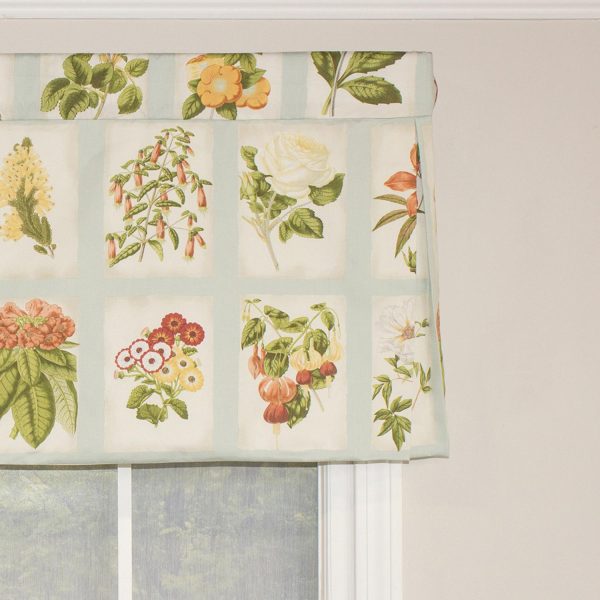 RLF Home Realistic Study Pleated  100% Cotton with Fully Lined 3 Rod Pocket Valnance for Windows 42 x 18 - 图片 8