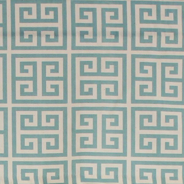 RLF Home Towers Tailored 100% Cotton with Fully Lined 3 Rod Pocket Valnance for Windows 50 x 14 Turquoise - 图片 4