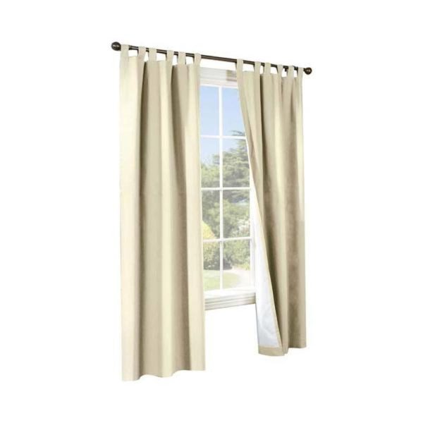 Commonwealth Thermalogic Weather Cotton Fabric Tab Panels Pair - 80x95 - 图片 2