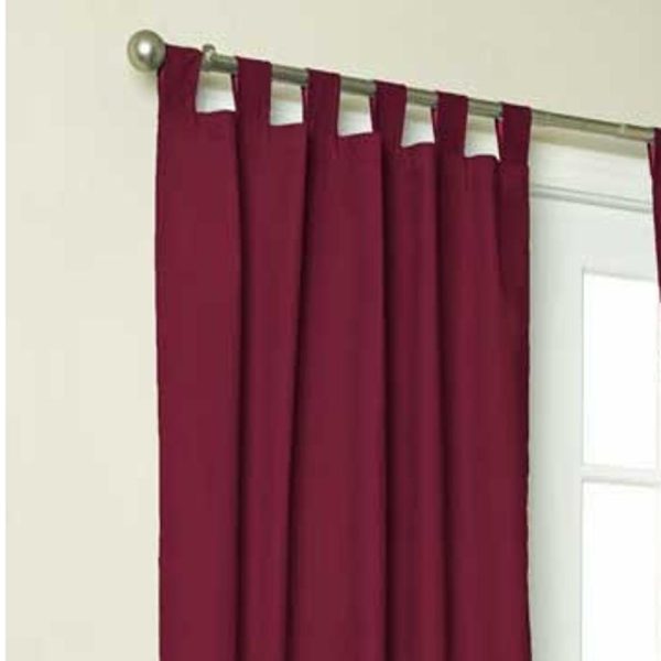Commonwealth Thermalogic Weather Cotton Fabric Tab Panels Pair - 80x54 - 图片 4