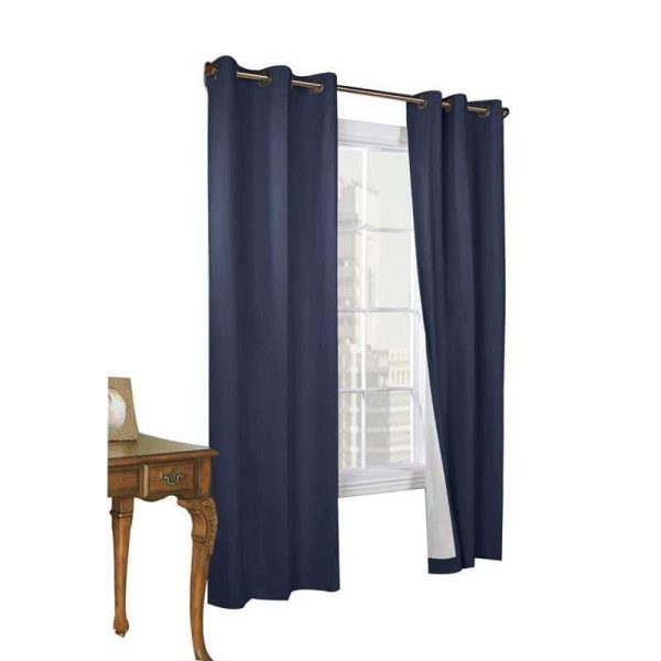 Commonwealth Thermalogic Weather Cotton Fabric Grommet Top Panel Pair - 80x95 - 图片 3