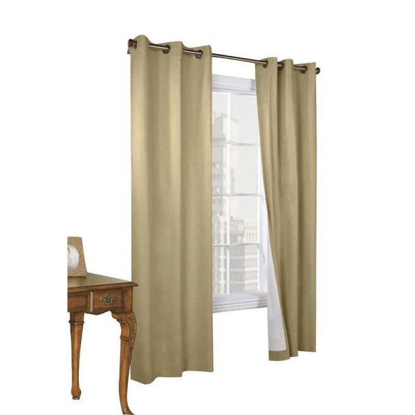 Commonwealth Thermalogic Weather Cotton Fabric Grommet Top Panel Pair - 80x54 - 图片 2