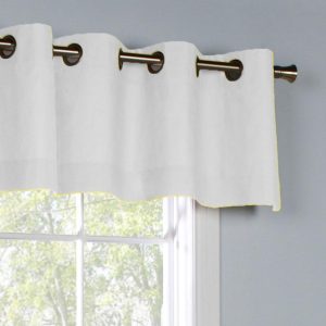 Commonwealth Thermalogic Weather Cotton Fabric Grommet Top Valance - 40x15