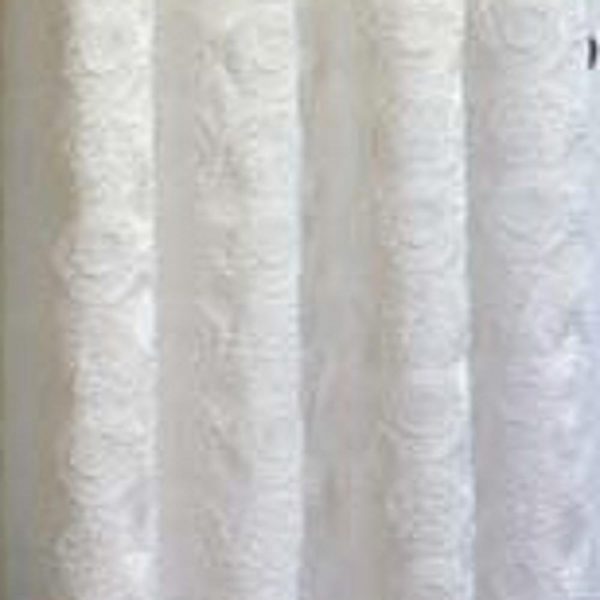 Commonwealth Habitat Mayan Heavy Fabric With Circle Grommet Top Panel - White - 图片 4