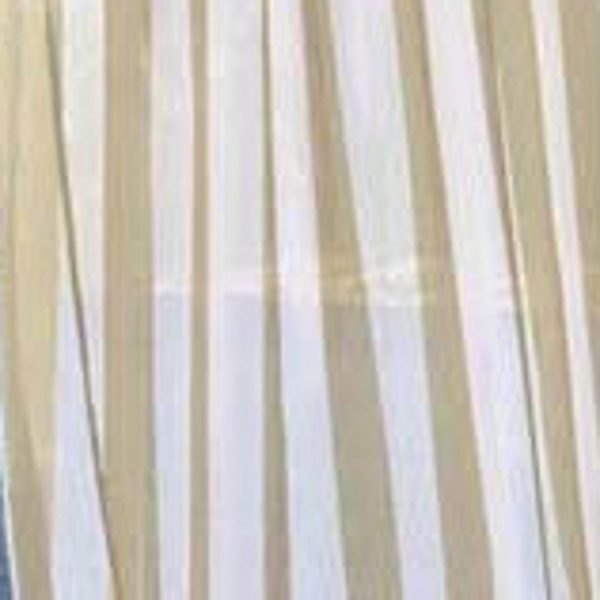Commonwealth Outdoor Decor Escape Stripe Voile Grommet Top Window Panel - Khaki - 图片 5