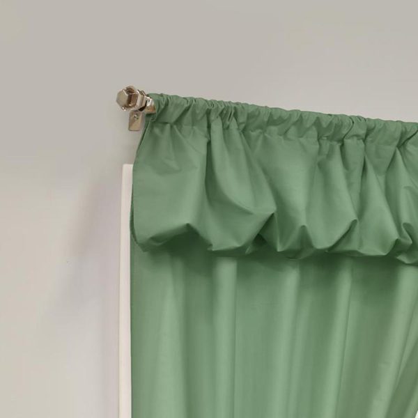 Commonwealth Thermalogic Prescott Energy Efficient 5 Piece Window Curtain Set - Sage - 图片 2