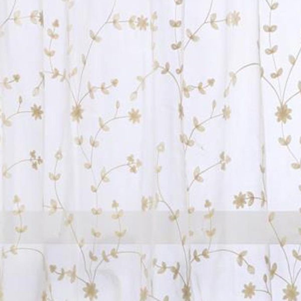 Commonwealth Habitat Grandeur Deep Scalloped Embroidery Balloon Curtain - 52x63 - 图片 8
