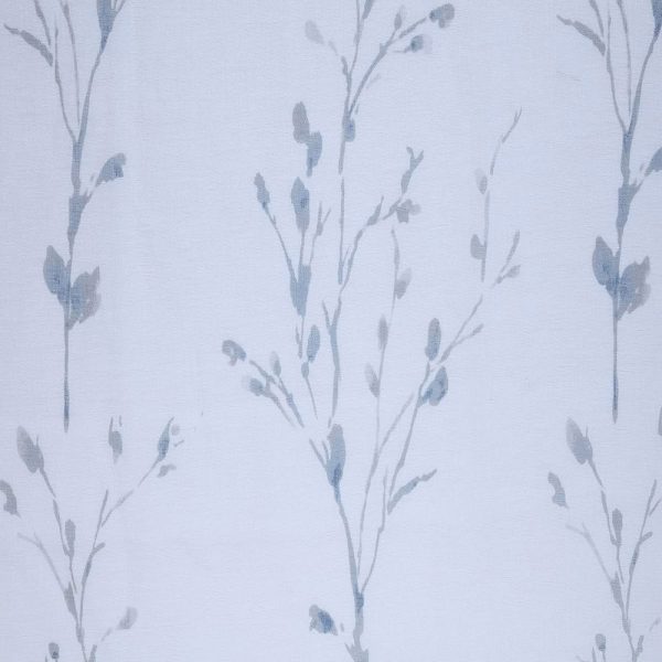 Commonwealth Primavera Style Panel Printed Floral Curtain. White - 图片 4