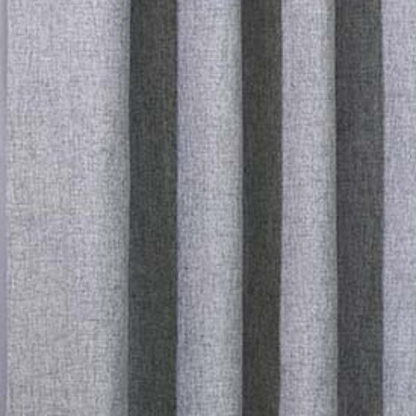 Habitat Linum Solid Textured Inspired Allure Home or Office Light Filtering Grommet Curtain Panel Light Grey - 图片 9