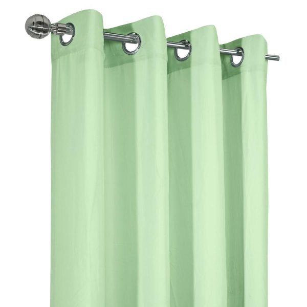 Habitat Harmony Light Filtering Soft and Relaxed Feel in Room Provide Privacy Grommet Curtain Panel Celadon - 图片 3