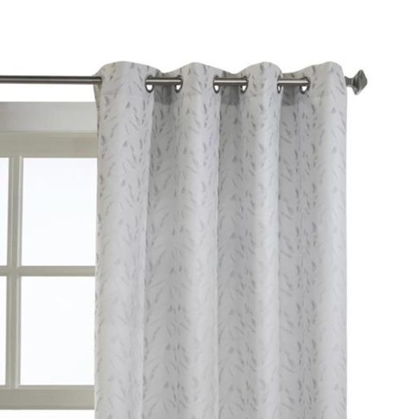 Commonwealth Arcadia Grommet Curtain Panel Window Dressing - Grey - 图片 2