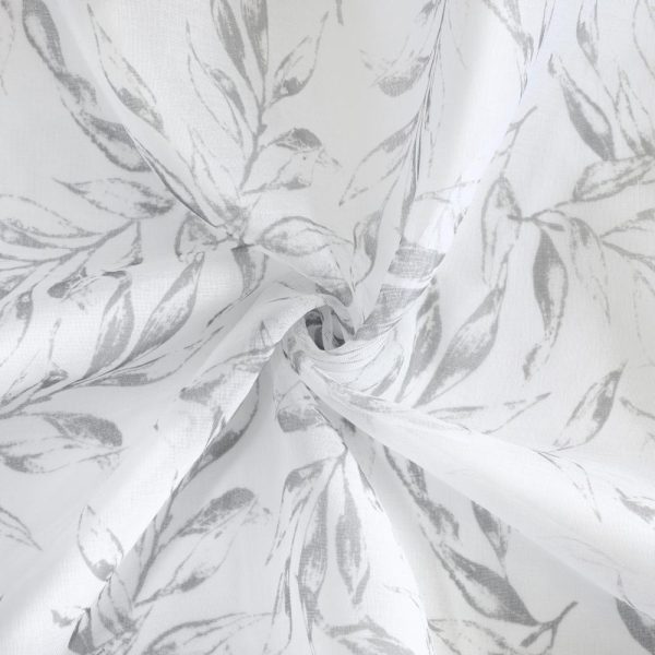Habitat Jenny Light Filtering Grommet Curtain - Grey - 图片 7