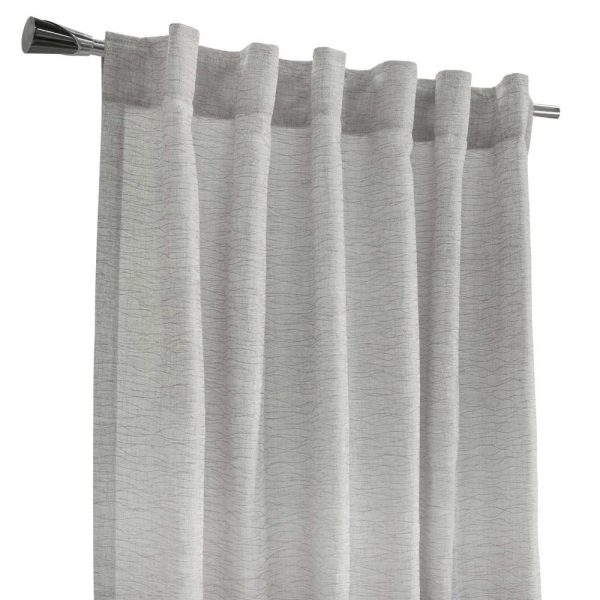Commonwealth Legacy Danbury Light Filtering Dual Header Curtain - Silver - 图片 11