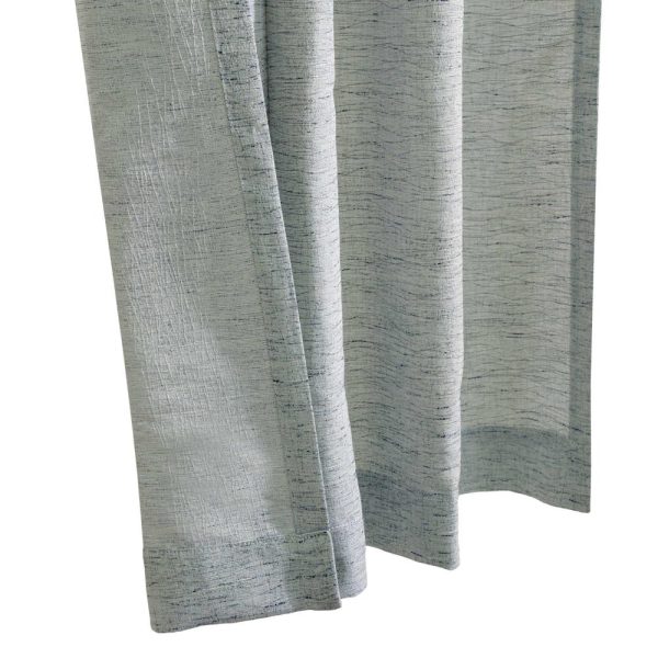 Commonwealth Legacy Danbury Light Filtering Dual Header Curtain - Blue - 图片 6