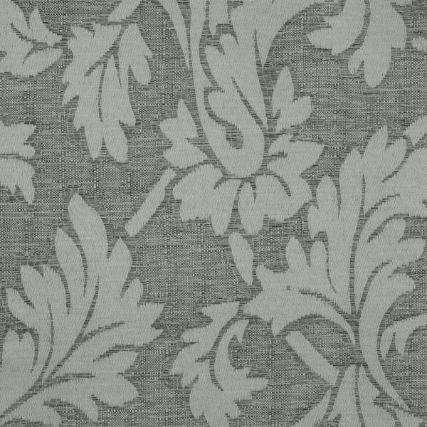Habitat Valencia Light Filtering Provide Daytime Privacy Rich Woven Branch Leaf Design Grommet Curtain Panel Grey - 图片 5