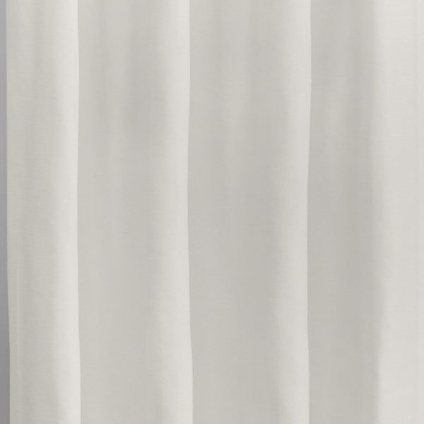 Habitat Mulberry Light Filtering Back Tab Curtain - White - 图片 3