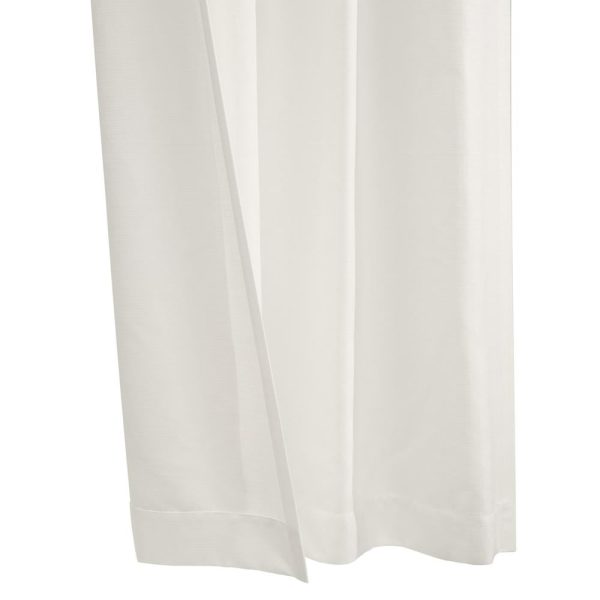 Habitat Mulberry Light Filtering Back Tab Curtain - White - 图片 5