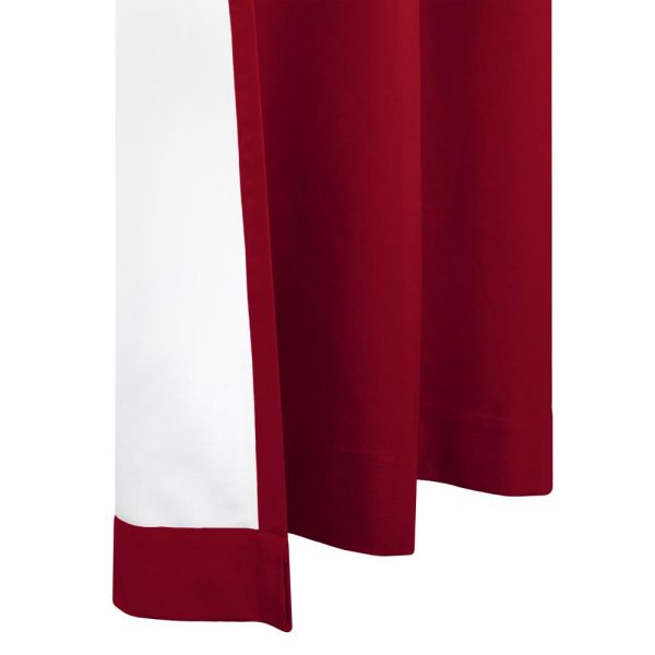 Thermalogic Weathermate Topsions Room Darkening Provides Daytime and Nighttime Privacy Curtain Panel Pair Burgundy - 图片 4