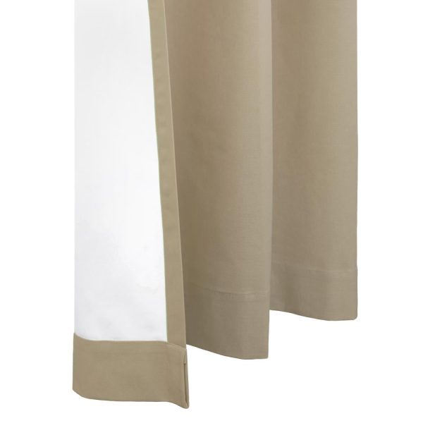 Thermalogic Weathermate Topsions Room Darkening Blocks Some Light Curtain Panel Pair Khaki - 图片 4