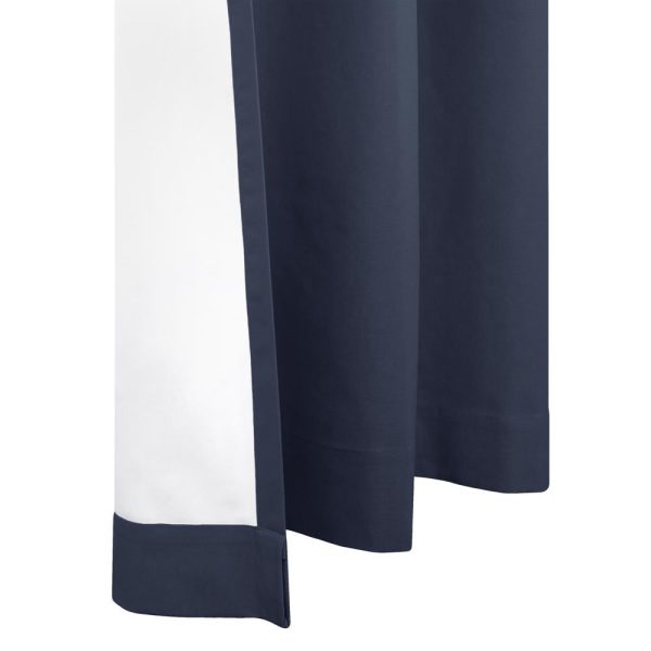Thermalogic Weathermate Topsions Room Darkening Provides UV Protection Curtain Panel Pair Navy - 图片 4
