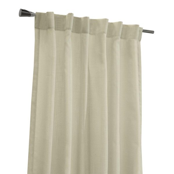 Habitat Bolton Light Filtering Dual Header Weave Blends with Any Decor Curtain Panel Linen - 图片 3