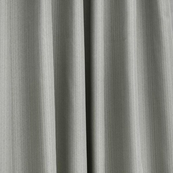 Thermaplus Brooklyn Blackout Dual Header Elegant Vertical Linear Texture Complete Privacy Curtain Panel Grey - 图片 10