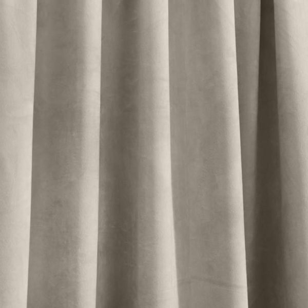 Thermalogic Seren Classic Velvet Room Darkening Dual Header Energy Efficient Curtain Panel Oyster - 图片 10