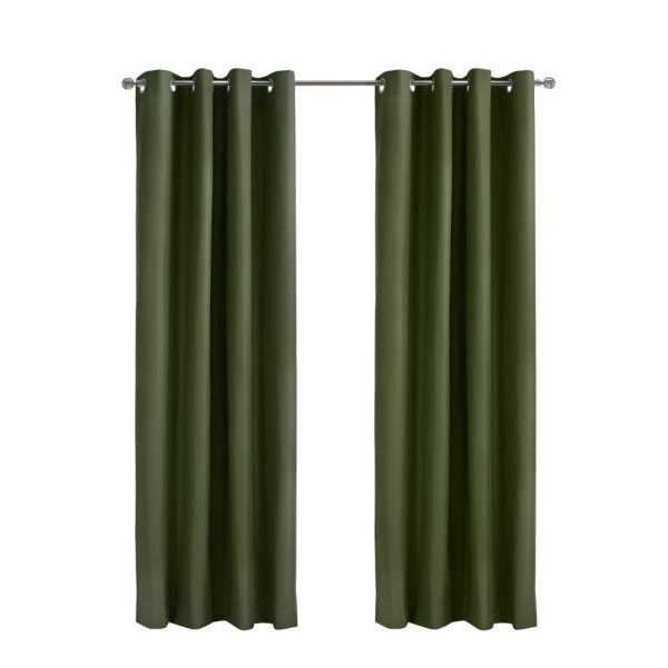Thermaplus Alpine Blackout Premium Stylish and Functional Grommet Curtain Panel Olive - 图片 6