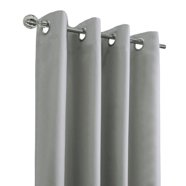 Thermaplus Alpine Blackout Premium Stylish and Functional Grommet Curtain Panel Light Grey - 图片 3