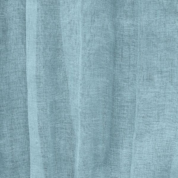 Habitat Paloma Sheer Dual Header Stylish and Functional Curtain Panel Blue - 图片 5
