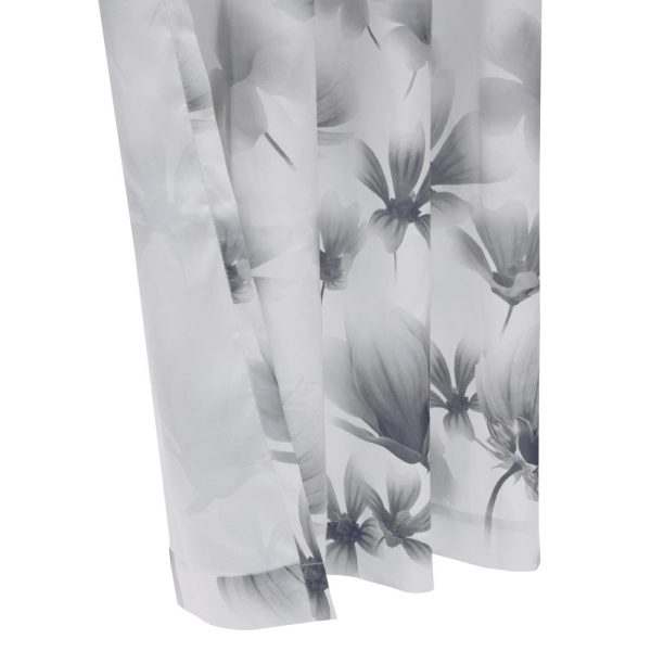 Habitat Ophelia Light Filtering Window Treatment Grommet Curtain Panel for Bedroom Livingroom White Grey - 图片 9