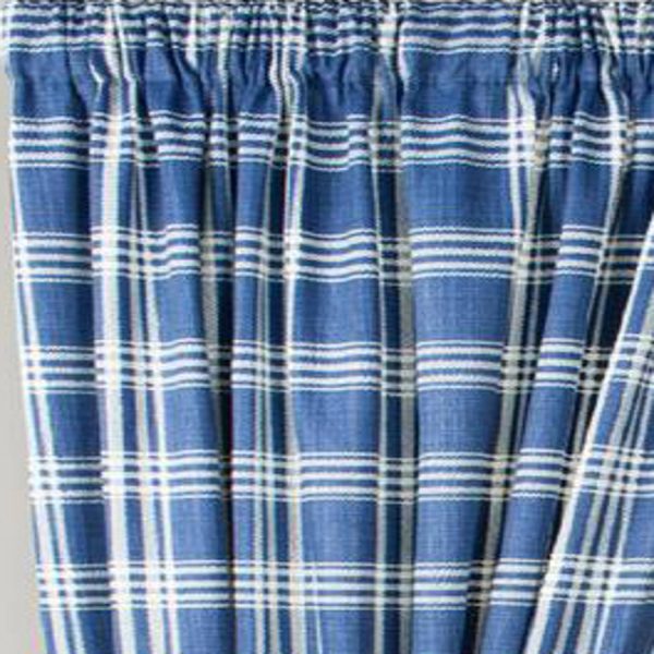 Ellis Curtain Bartlett Unlined 2-Piece Window Curtain Tailored Panels Pair With Ties - 90x63 - 图片 7