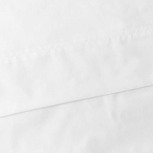 Ellis Classic Tailored Design in a Perma Press Fabric 3 Rod Pocket Premium Lined Swag White