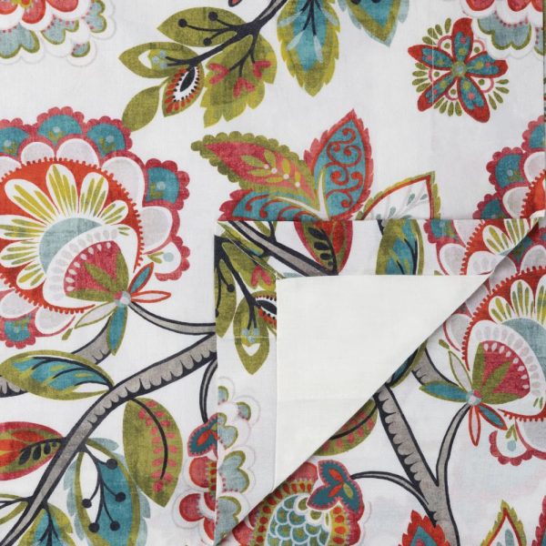 Ellis Curtain Wynette Lined Scallop 3 Rod Pocket Valances for Windows 50 x 16 Multicolor - 图片 4