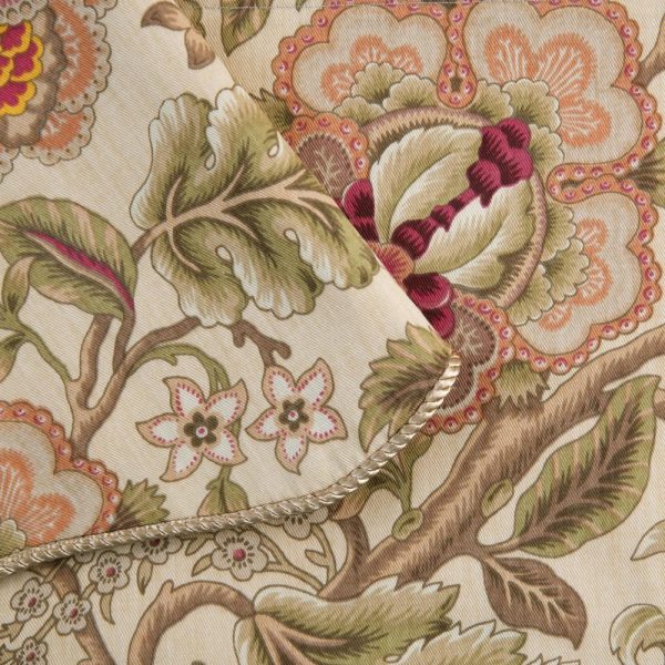 Ellis Curtain Regency Scallop Shaped 3 Rod Pocket Valances for Windows 50 x1 5 Antique - 图片 4