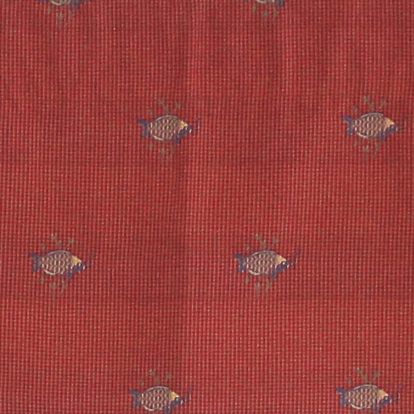 RLF Home Bubbles Tailored 100% Cotton with Fully Lined 3 Rod Pocket Valnance for Windows 50 x 14 Red - 图片 4