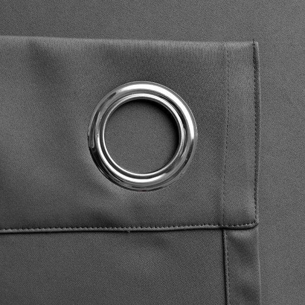 Dark Grey Blackout Curtains - 图片 3