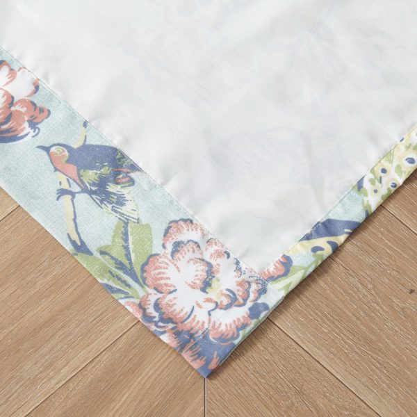 Pavona Enchanted Garden Curtain Panels with Tiebacks 84 by Greenland Home Fashions - 图片 3