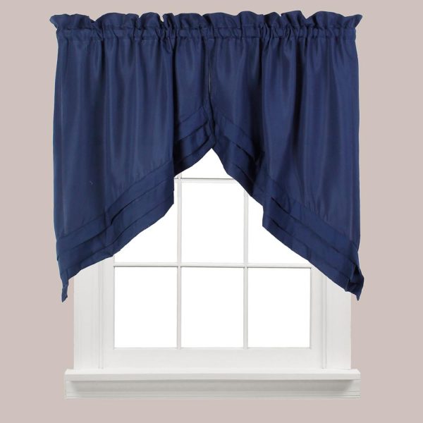 Saturday Knight Ltd Holden High Quality Stylish Soft And Clean Look Window Swag - 57x30 - 图片 4