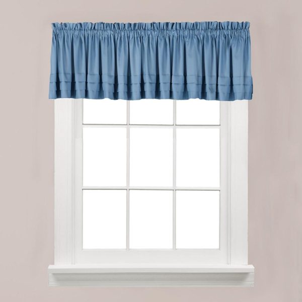 Saturday Knight Ltd Holden High Quality Stylish Soft And Clean Look Window Valance - 58x13 - 图片 3