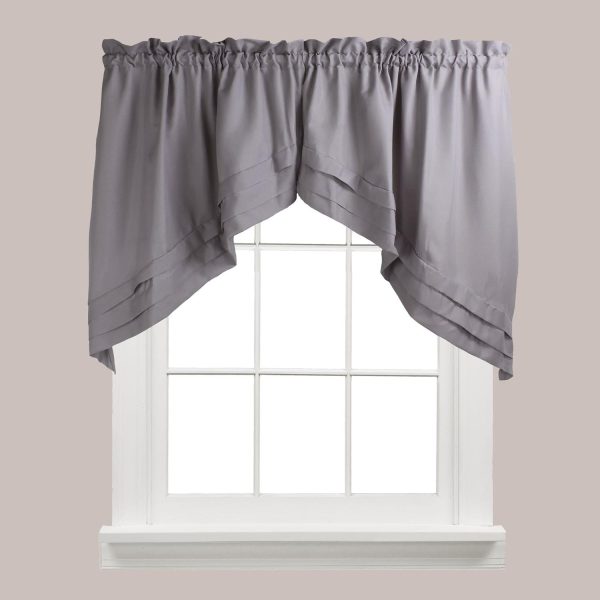 Saturday Knight Ltd Holden High Quality Stylish Soft And Clean Look Window Swag - 57x30 - 图片 5