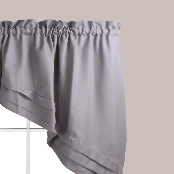 Saturday Knight Ltd Holden High Quality Stylish Soft And Clean Look Window Swag - 57x30 - 图片 6